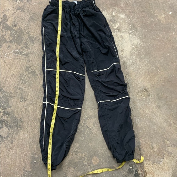 Urban Outfitters Women's Size Small Track Jogger Pants Black w/Green Lining UO - Picture 4 of 10